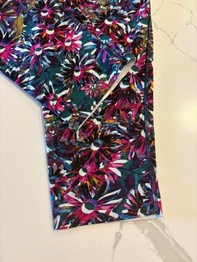 Lululemon Base Pace High Rise Leggings 28” ~ 2 ~ Floral Electric Multi